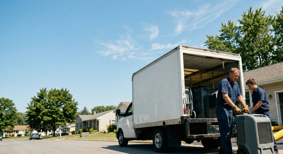Water Damage Cleanup in Lewisburg, OH near me